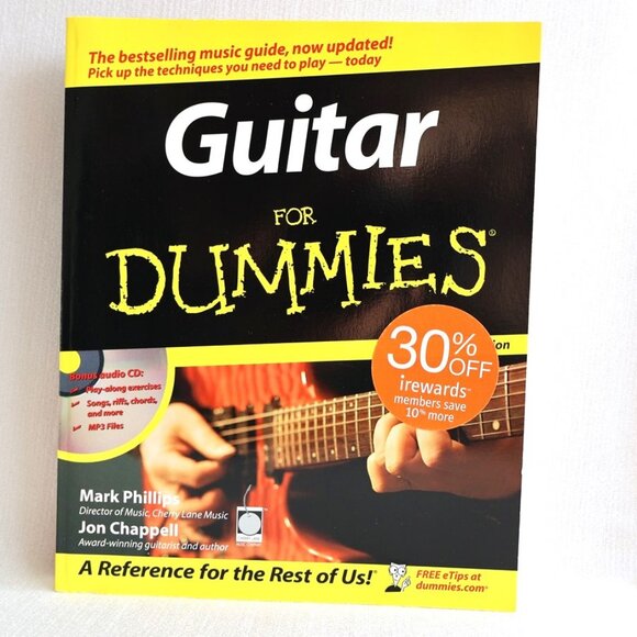 Guitar for Dummies book - 2nd Edition -  Copyright 2006. - Picture 1 of 8